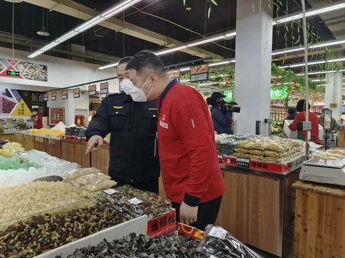 玉泉區市場監督管理局對大型超市開展食品安全檢查